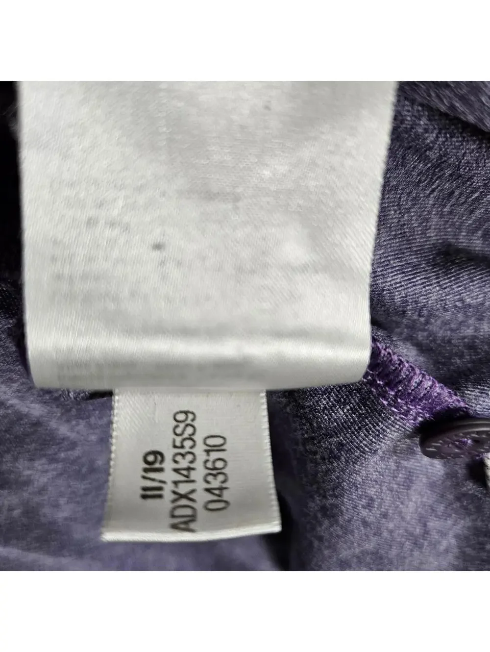 Adidas Men’s Purple Heather Golf Polo Shirt Short Sleeve Size 3XL
